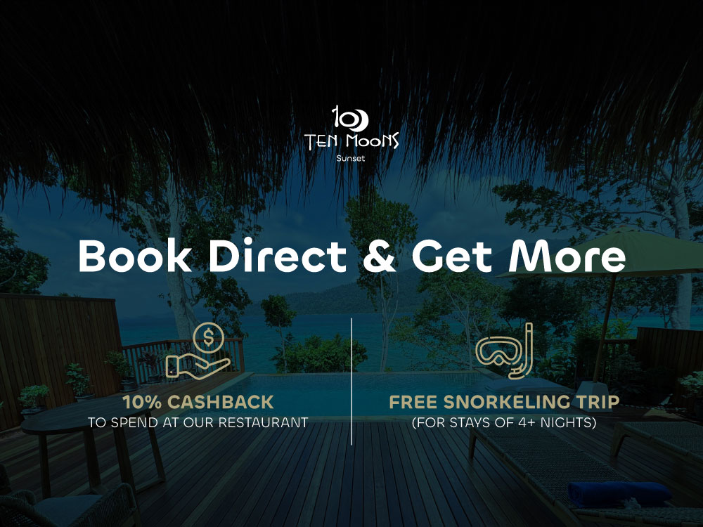 Book Direct & Get More